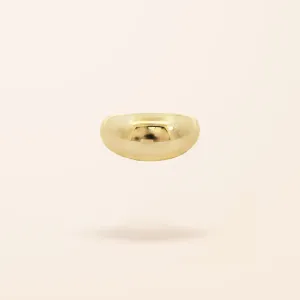 10K Gold Dome Ring