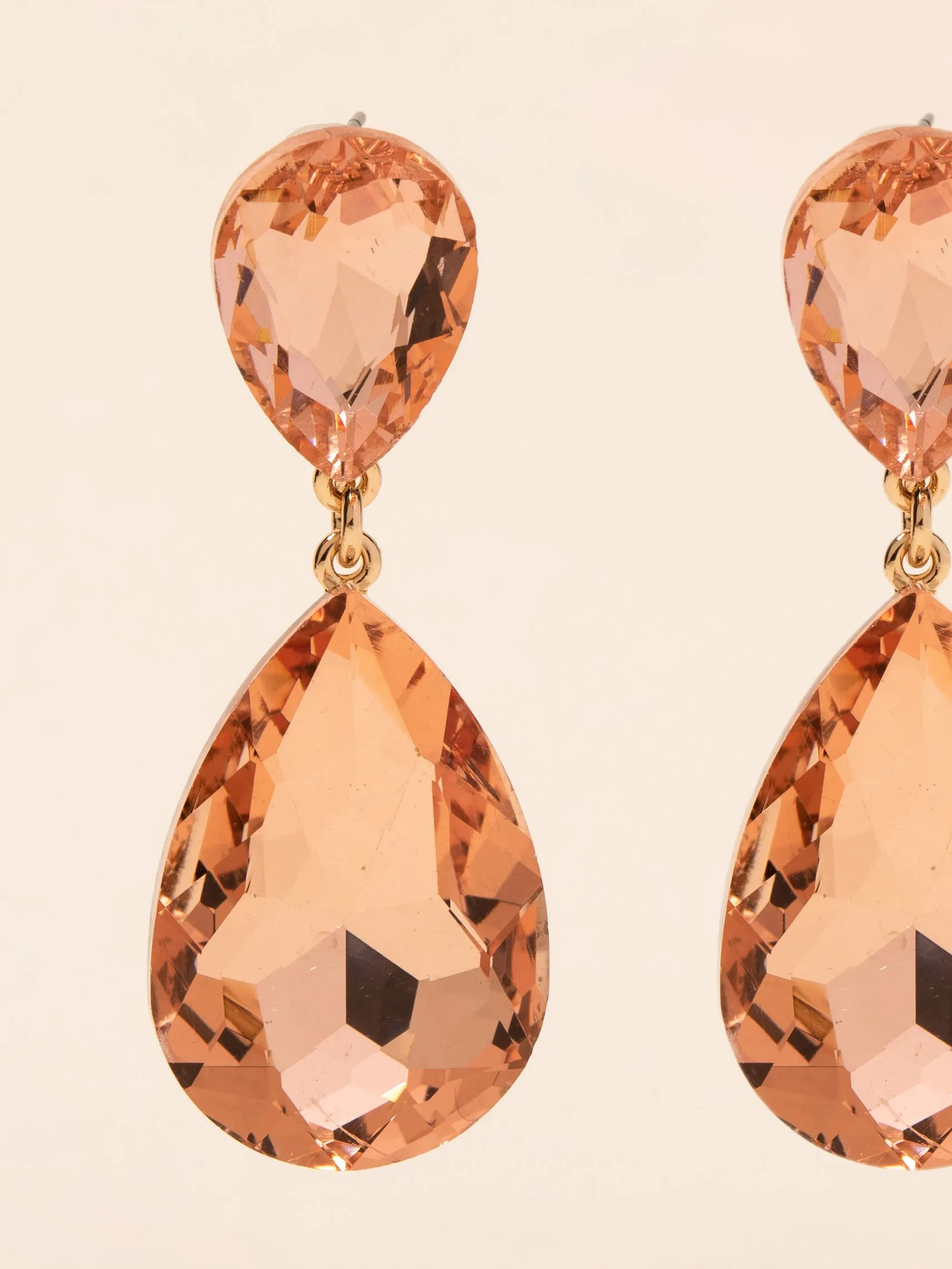 Allira Teardrop Stone Earrings