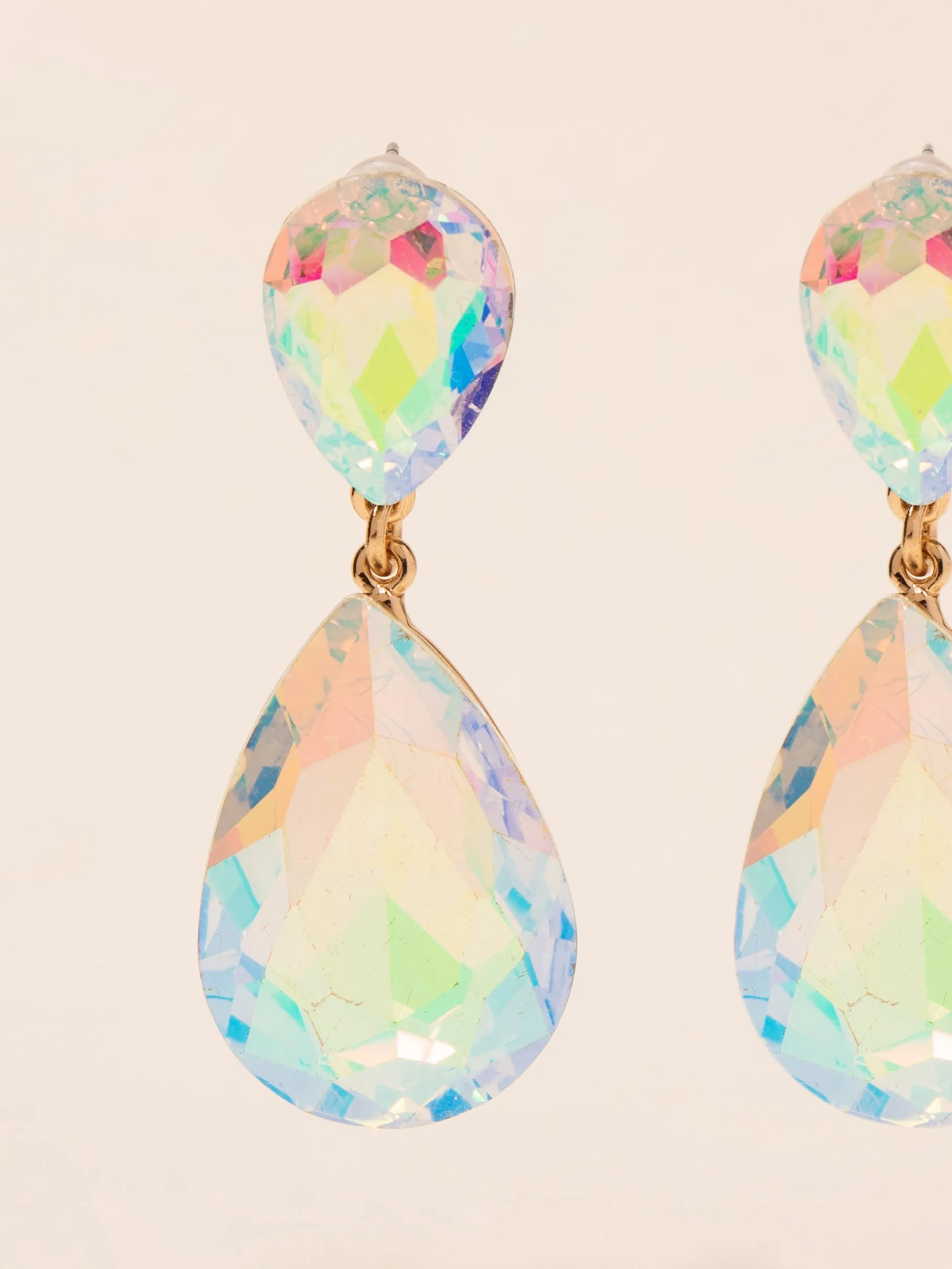 Allira Teardrop Stone Earrings