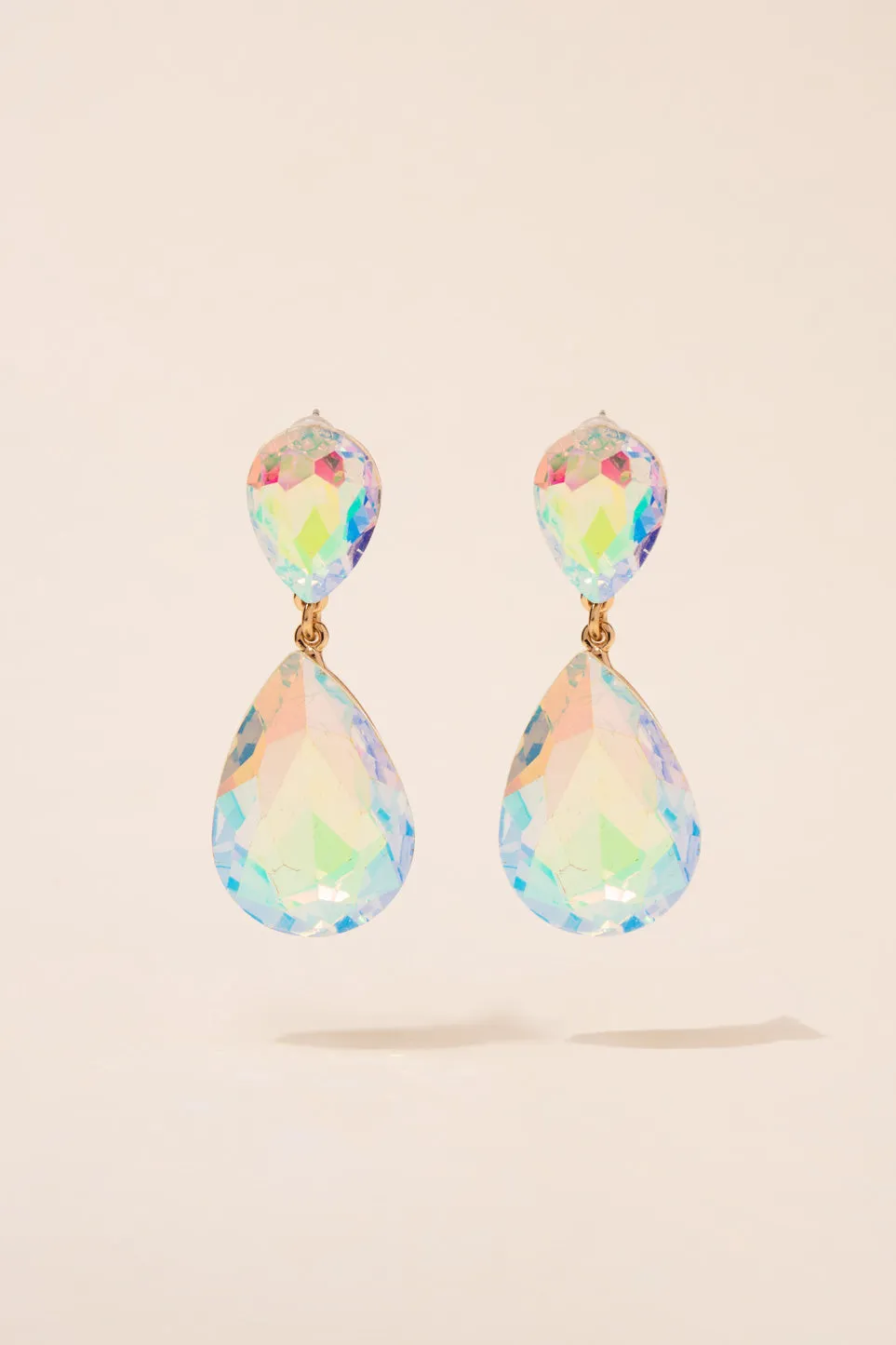 Allira Teardrop Stone Earrings