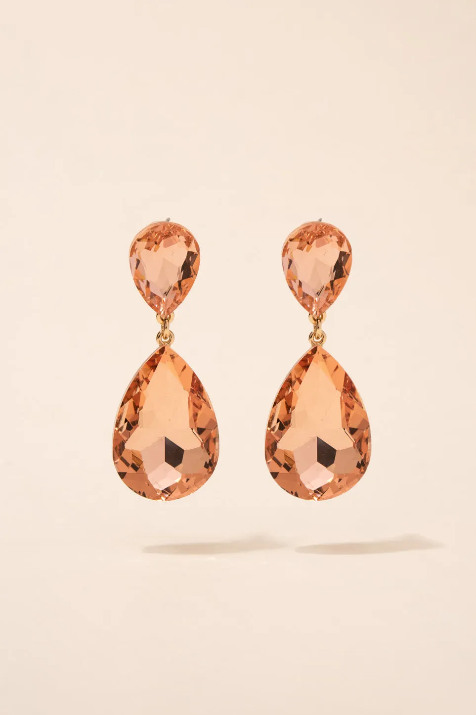 Allira Teardrop Stone Earrings