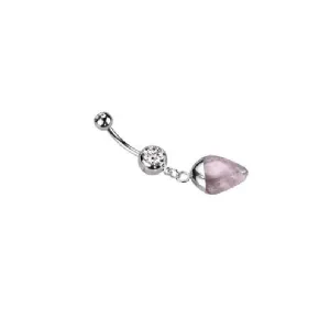 Belly Ring - Semi Precious - Amethyst