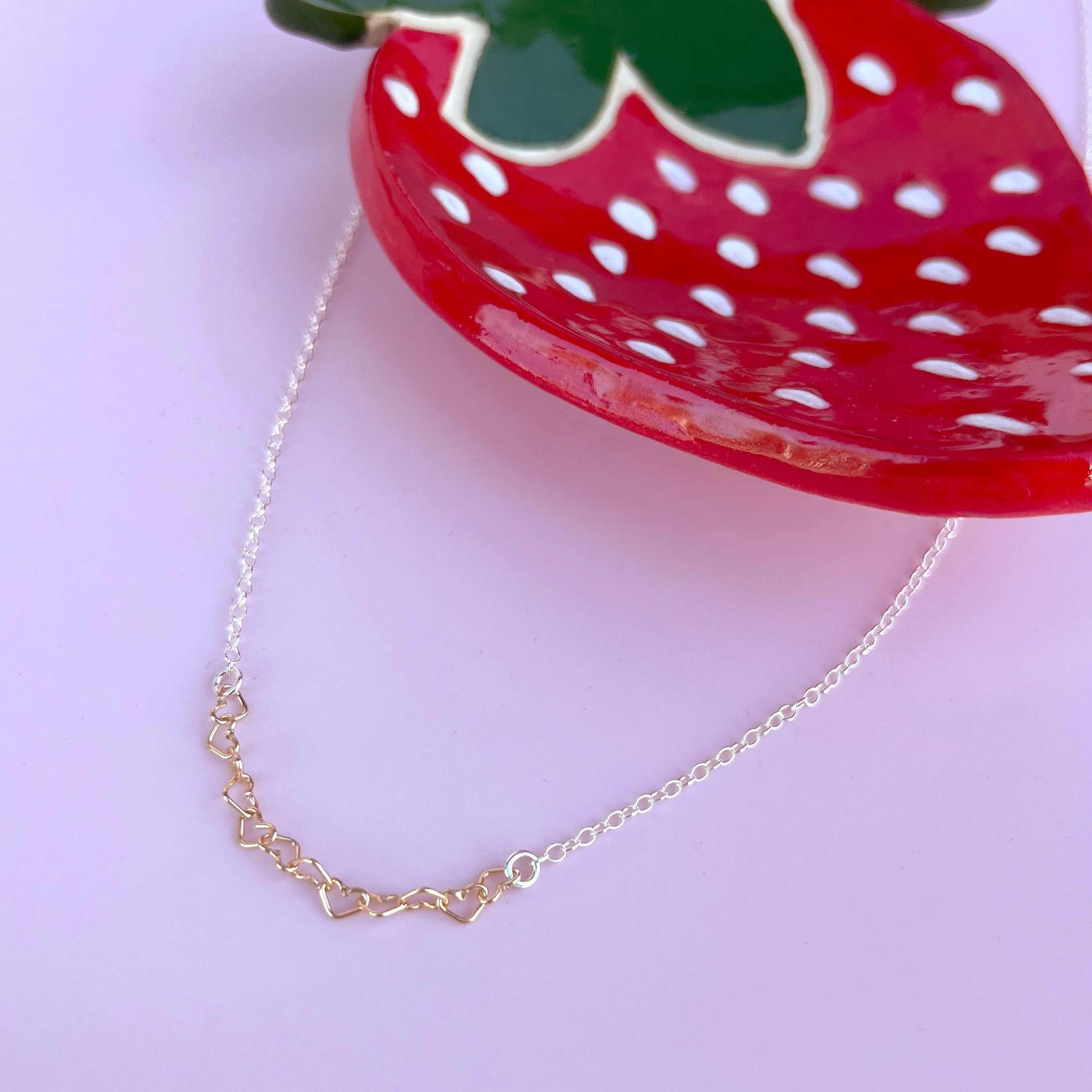 Bitsy Hearts Necklace