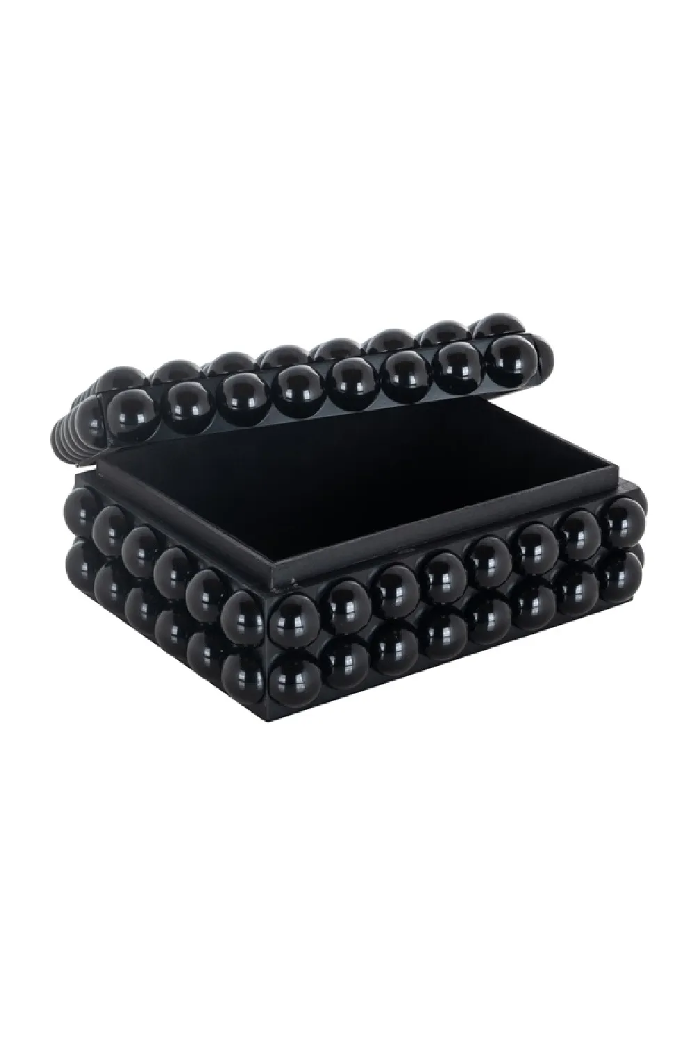 Black Modern Jewellery Box | OROA Batool