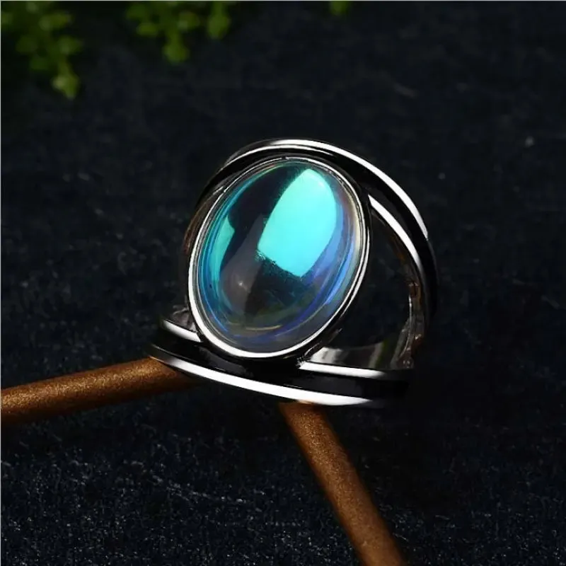 Boho Moonstone Ring at Bling & Bloom's Boutique | 925 Sterling Silver | Birthday Gift For Girls