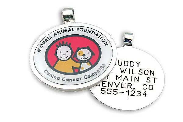 Canine Cancer Campaign Jewelry Tag