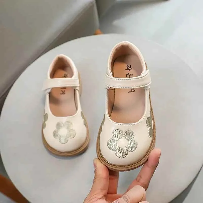 Children's Casual Shoes - Girl Kids flats - Flower Pattern- TSS209