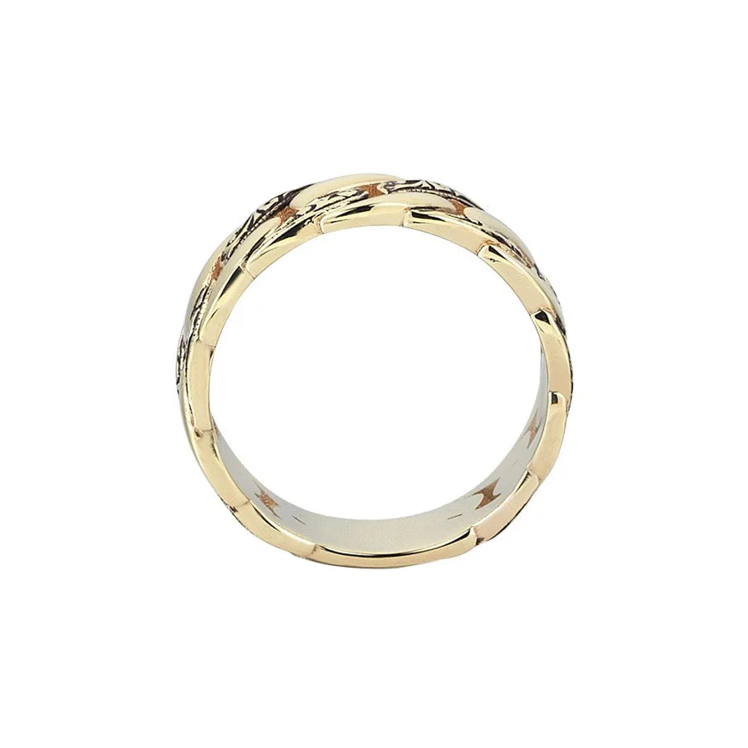 Classic Chain Ring - Solid Gold