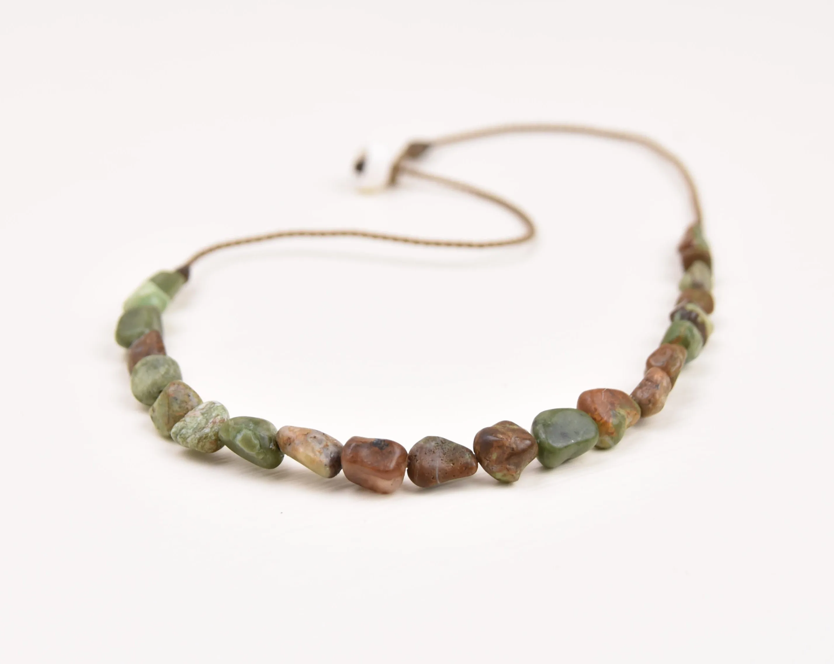 Earth Tones - Pebble Necklaces