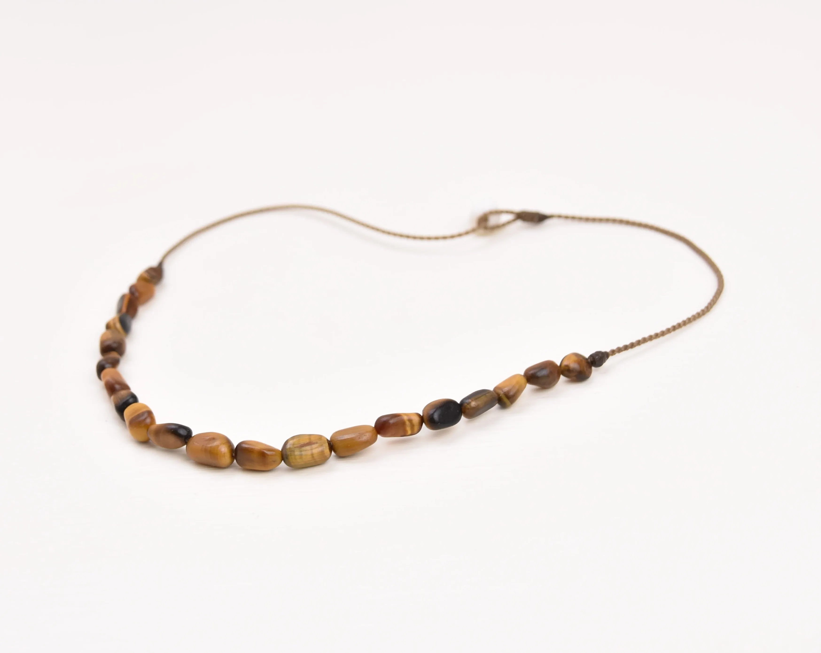 Earth Tones - Pebble Necklaces