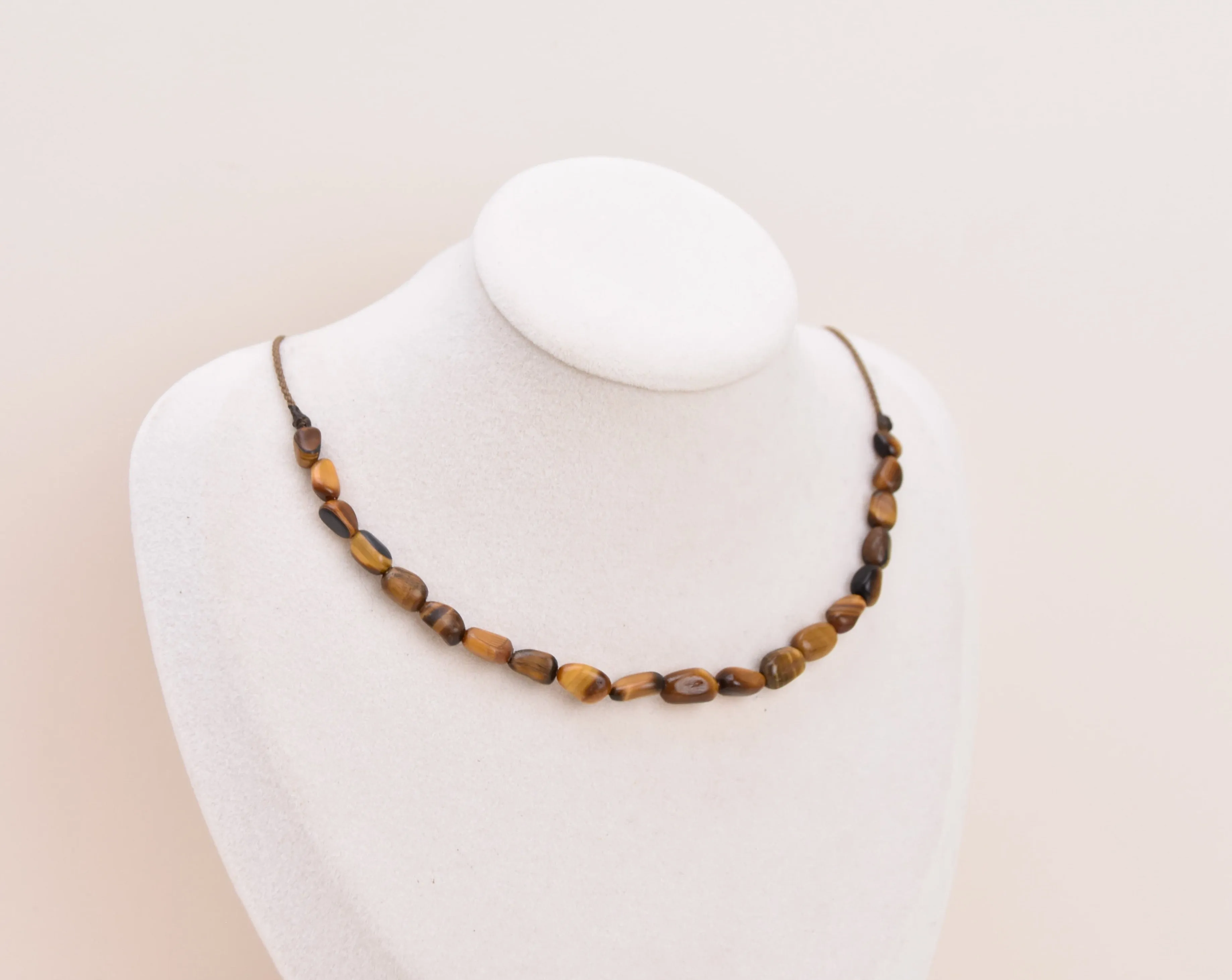 Earth Tones - Pebble Necklaces