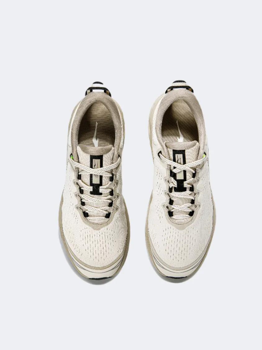 Erke Cross Men Running Shoes Flaxen/Linen