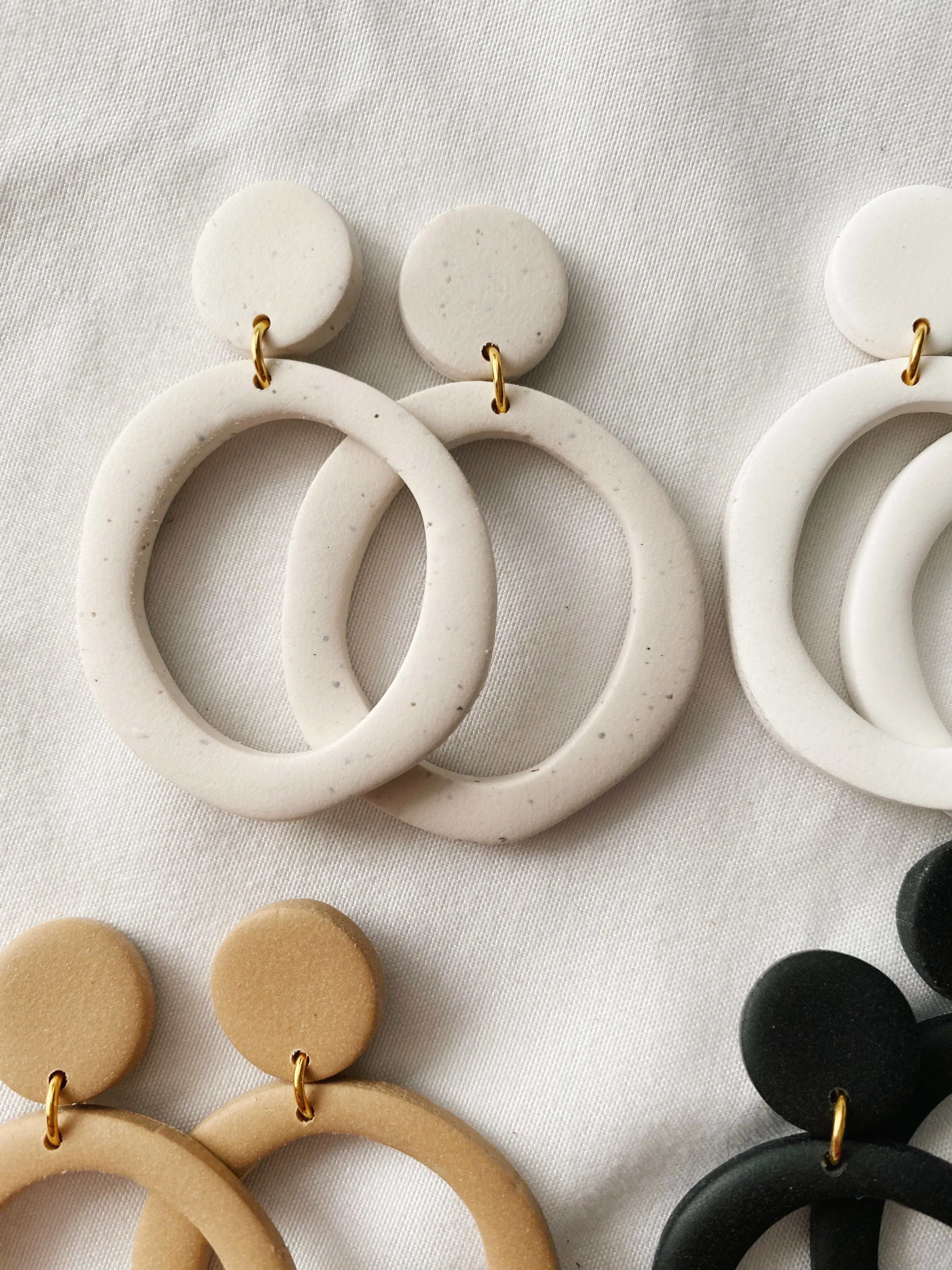 Ivy  | The Timeless Collection | Handmade Polymer Clay Earrings