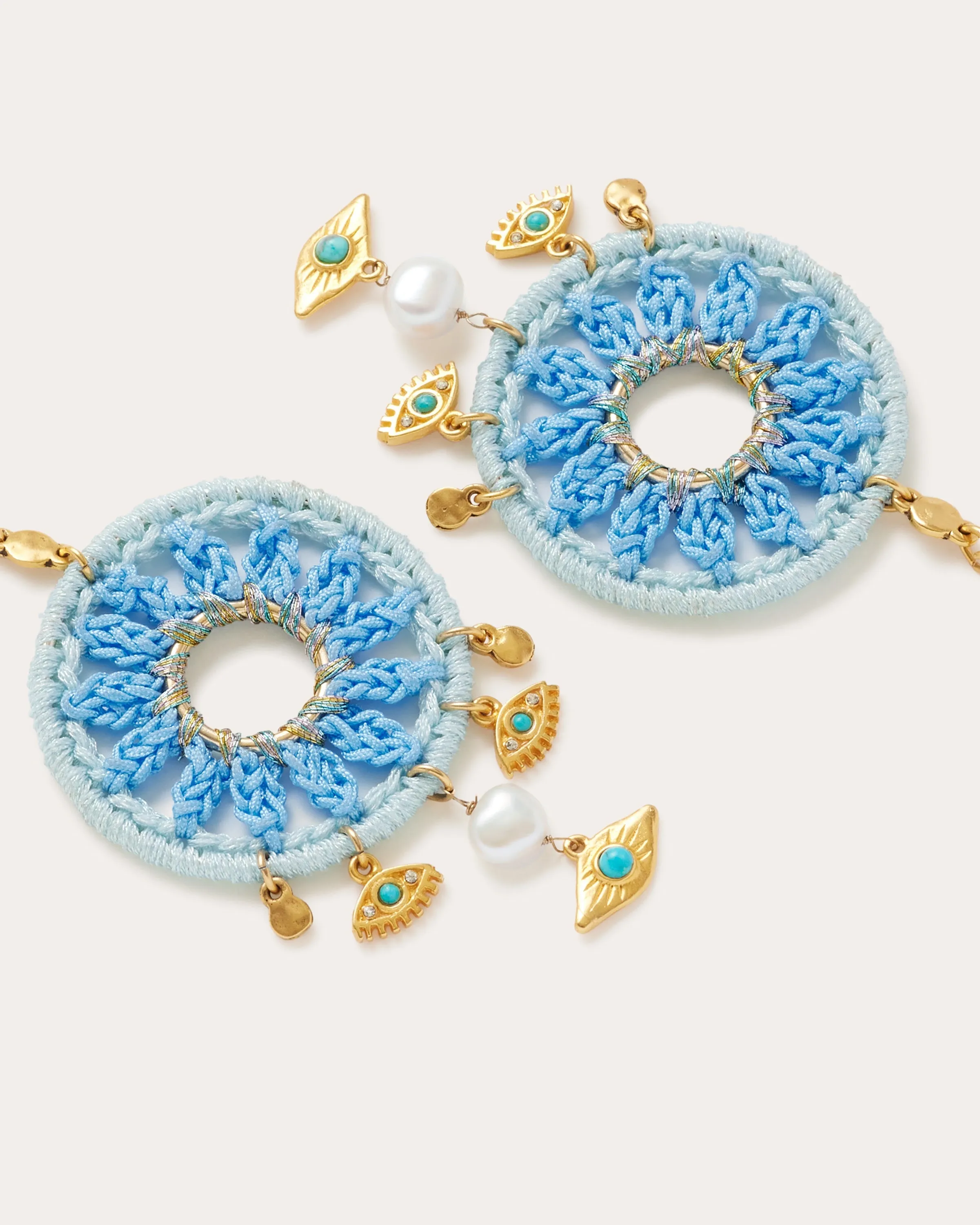 Kira Evil Eye Earrings