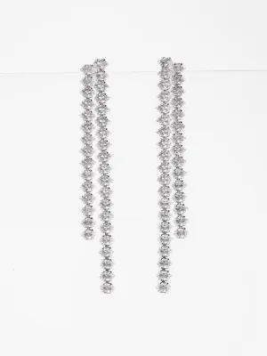 Melania Zircon Stone Dangle Earrings