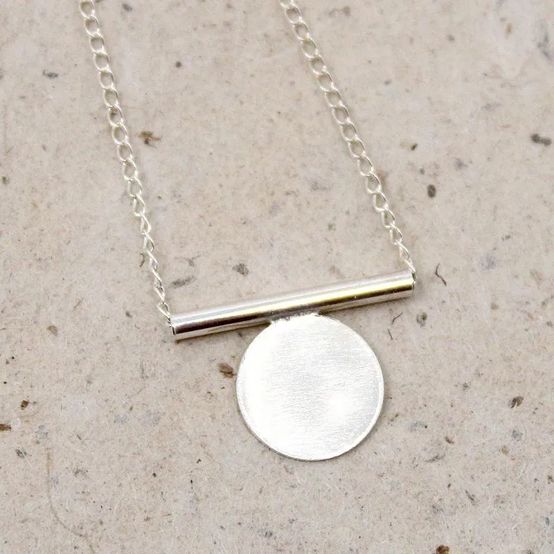 Minimal Mono Necklace from Favor