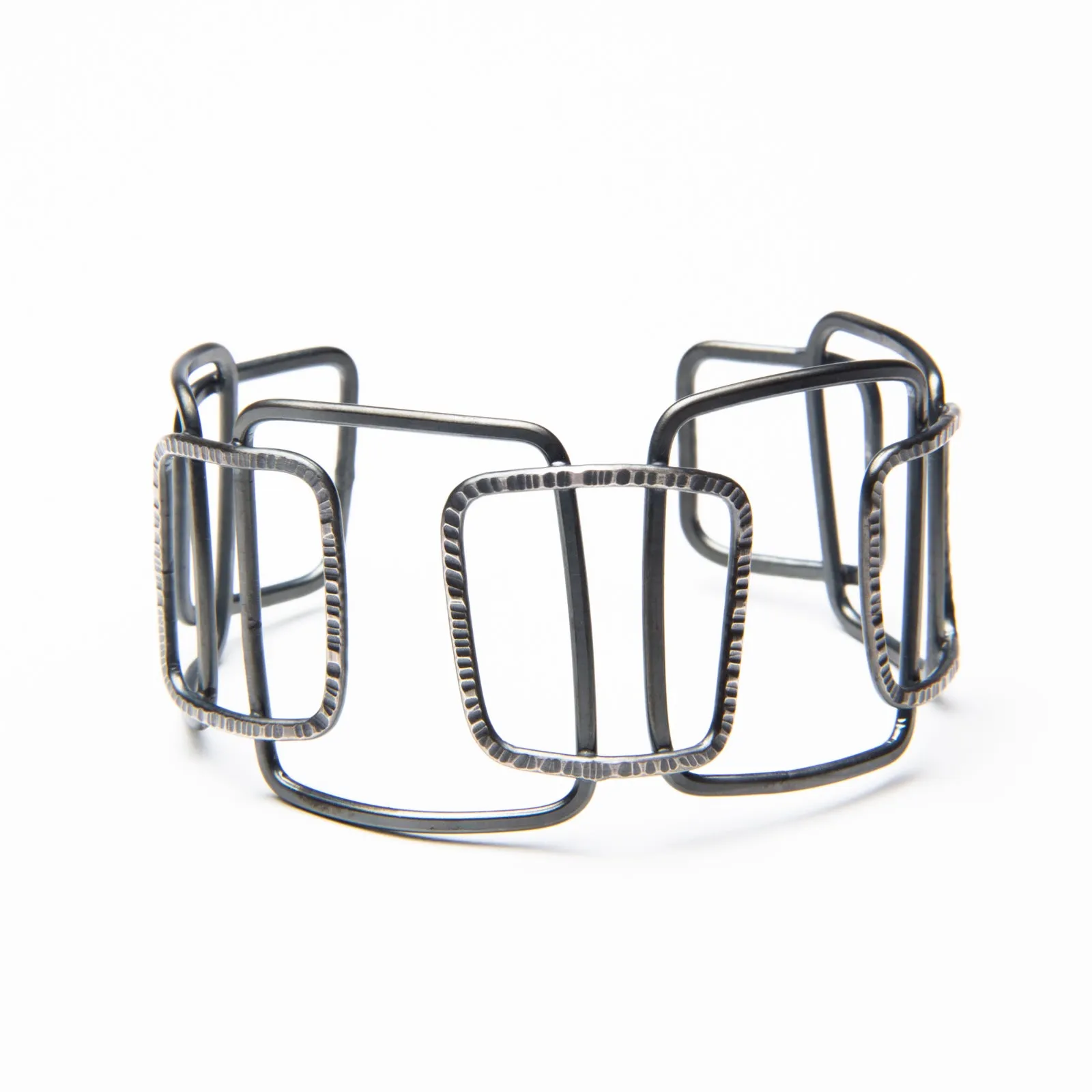 Modern Layered Cuff Bracelet