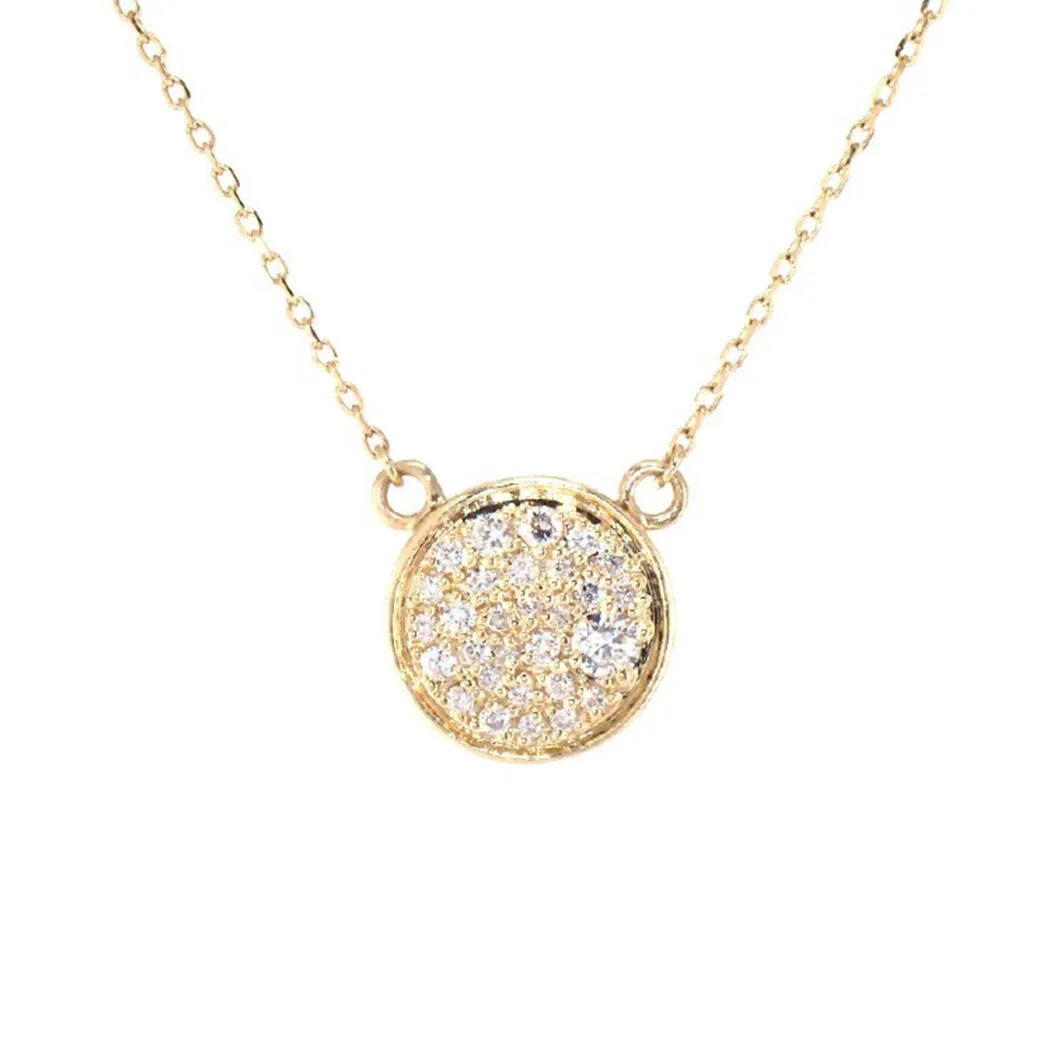 Pre-Owned Jared 1/3ct Diamond Pendant Necklace in 14k Solid Gold