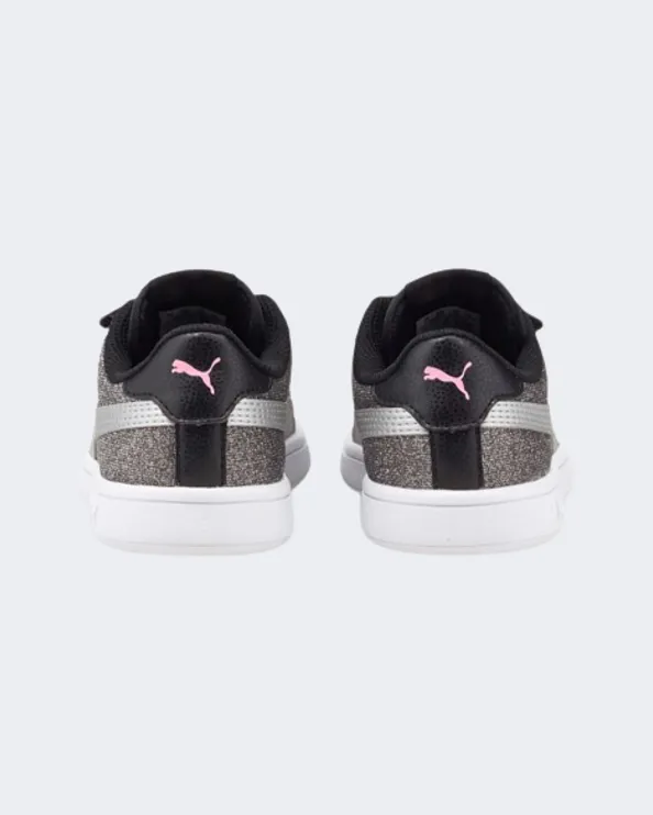 Puma Smash V2 Glitz Glam Ps-Girls Lifestyle Espadrilles Black/Grey