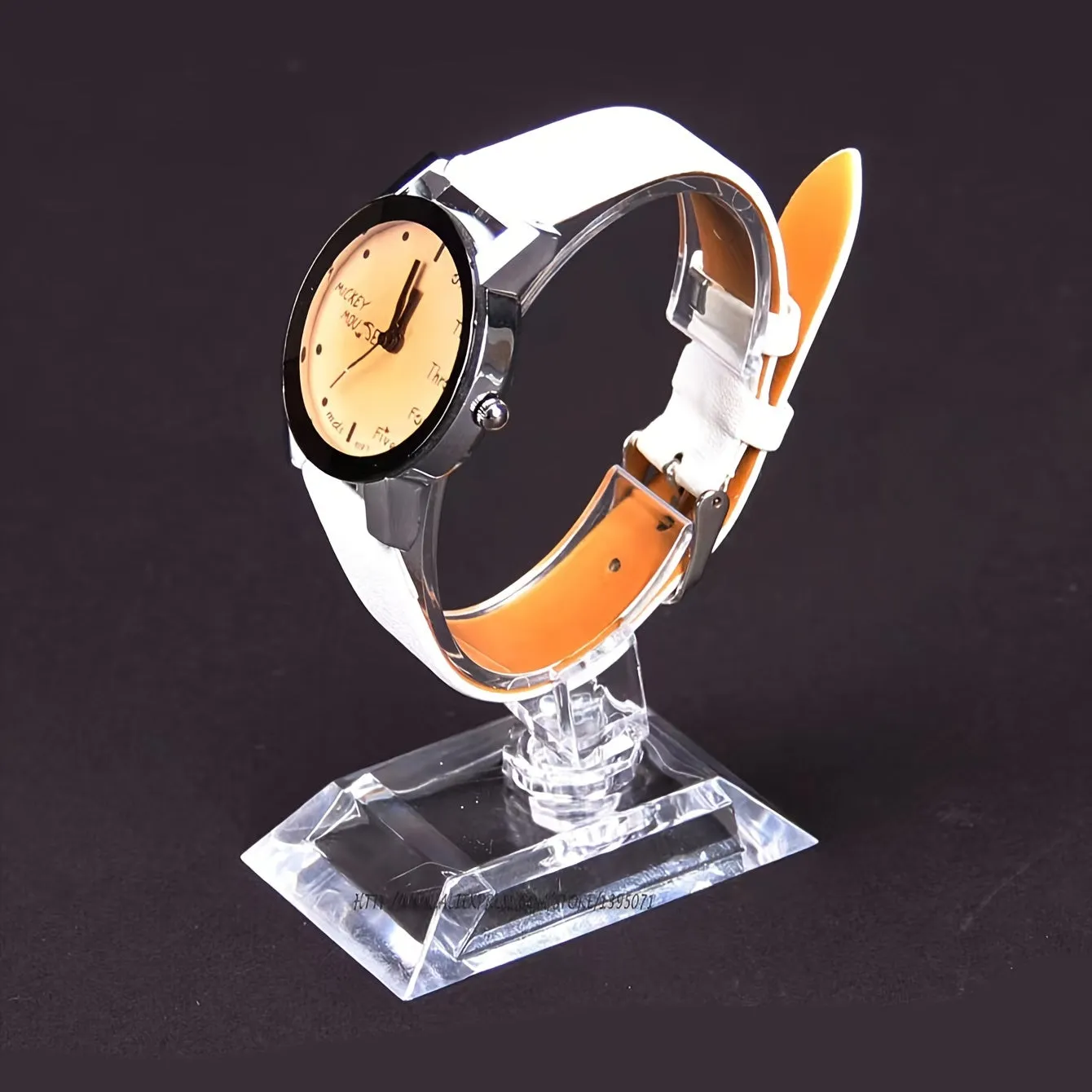 Stylish Transparent Watch Stand for Displaying 1PC Bracelet Props