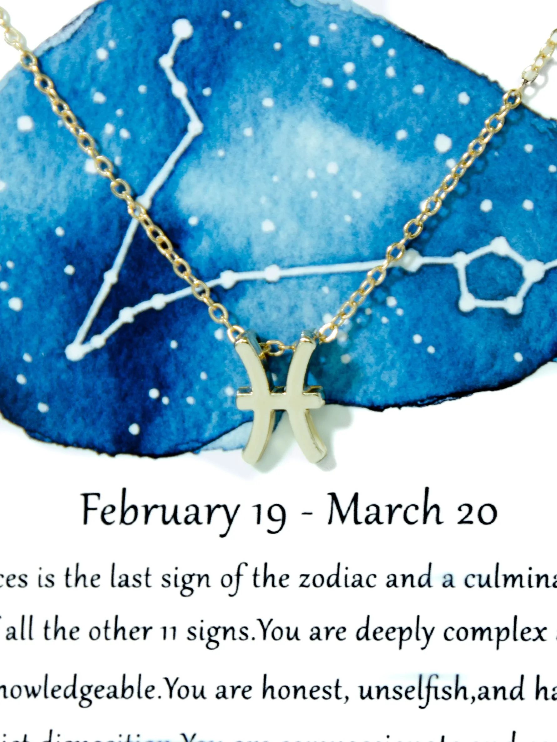 Zodiac Astrological Necklaces